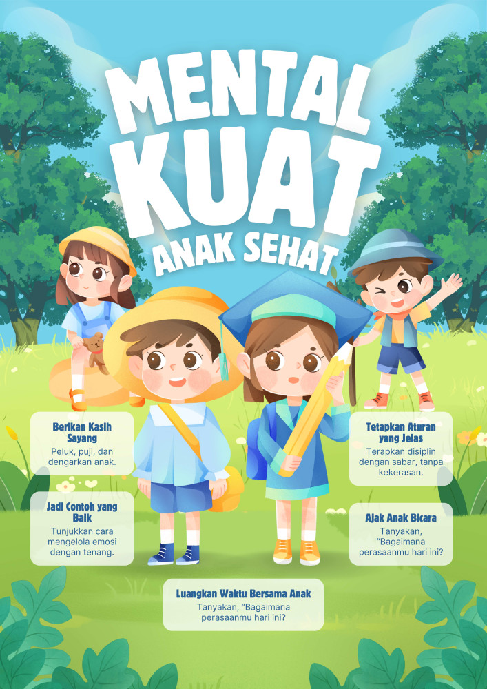 mental kuat anak sehat